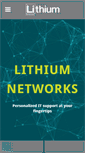Mobile Screenshot of lithiumnetworks.com