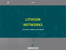 Tablet Screenshot of lithiumnetworks.com